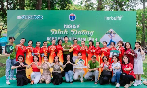 Herbalife Việt Nam đồng hành cùng Báo Sức khỏe & Đời sống tổ chức “Ngày Dinh Dưỡng Cộng Đồng Việt Nam” lần 4 tại TP. Hồ Chí Minh