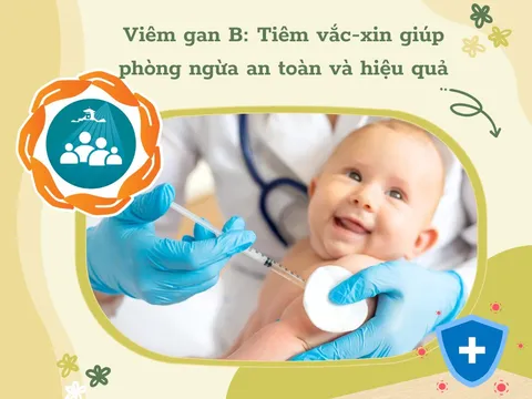 Tiêm vaccine giúp phòng ngừa an toàn và hiệu quả bệnh viêm gan B