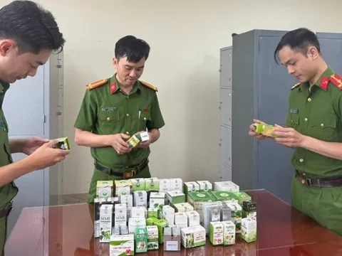Thanh Hoá: Triệt phá đường dây sản xuất, buôn bán thực phẩm chức năng giả